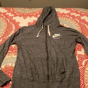 Light zip up hoodie